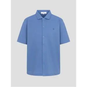 [빈폴멘] 와플 조직 오픈형 티셔츠  스카이 블루 (BC4742O02Q)