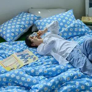 소르르 팔레트 시리즈 베이직/패턴 사계절 차렵이불 세미마이크로 먼지없는 저데니아솜 부드러운 촉감 SS/Q