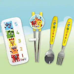 [오키즈]넘버블럭스 수저포크케이스세트-무소음 교정용 YP1202 (S0486)