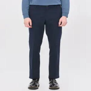 [24FW] WHPA4C301N2 반값세일스테디셀러 네이비 단색 면혼방 밴딩팬츠