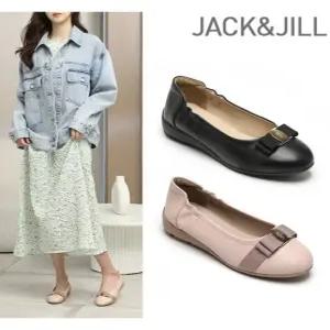 [잭앤질]잭앤질 리본 옆주름 로퍼(JA4148)