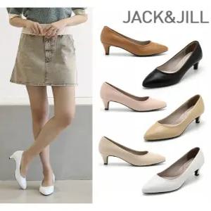 [잭앤질]잭앤질 발볼 넓고 큰발도 편한 펌프스(JA5155)