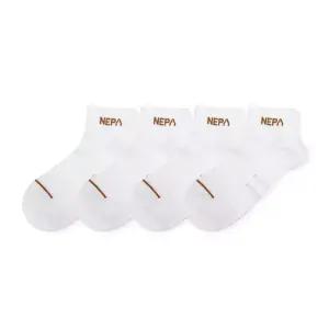 네파 기능성 로고 쿠션 단목 여 화이트 4팩