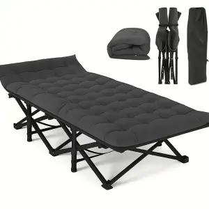 야외 캠핑 가정 원액션 폴딩 쿠션 야전침대 전용가방포함