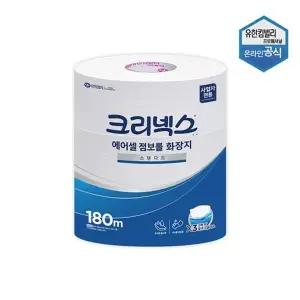 [유한킴벌리]크리넥스 에어셀 점보롤 스탠다드 180m 3롤 X 1팩 4537561