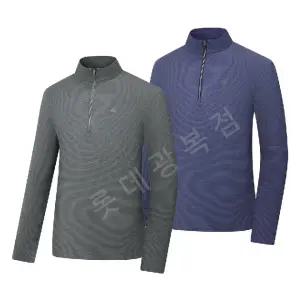 [롯데백화점]콜핑 센트리 남성 겨울 약기모 스트레치 집업티셔츠 KST0421M-KP03