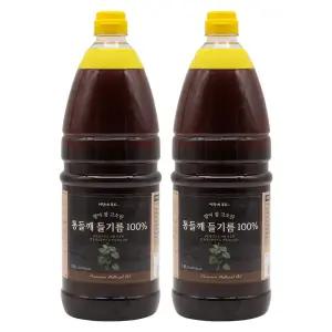 [이장네] 통들깨 100% 들기름 대용량 1.8L_2개