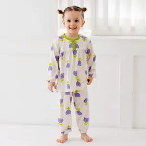 더미누 튤립 무형광 스판 파자마 9부 잠옷