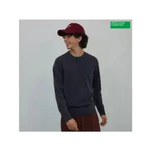 [아웃도어스/베네통 골프]베네통 24FW 로고니트 남성용(그레이)