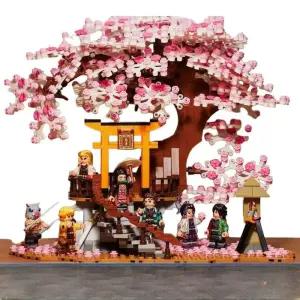 귀멸의칼날 호환 레이어 빌딩 귀칼굿즈 조립 장식 귀살대 귀멸인자 무이치로 증정 연옥 모델