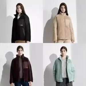 NNF 여성 우븐 패치 덤블 점퍼 (N504W-1)