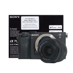 소니코리아 정품 A7C2 + 28-60mm 블랙 (미개봉 새상품) A7C2 + SEL2860 렌즈 SET (주)위키
