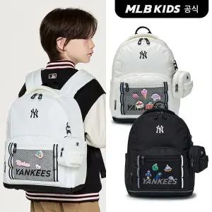 [MLB키즈](공식) 26N베이직 원포켓 메쉬 책가방 (2color)7ABKB056N