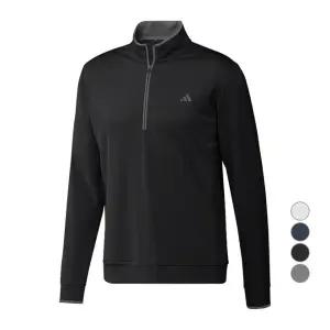 아디다스 남성용 골프 간절기 긴팔 집업 티셔츠 CORE LTWT 14 Z