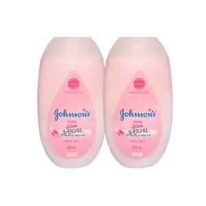 존슨즈 베이비 로션 핑크 바디로션 300ml x2개