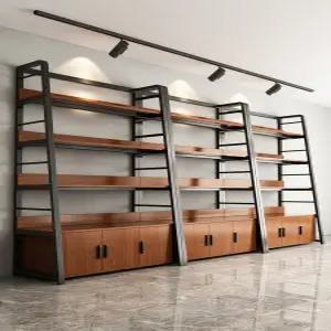 베이커리 진열대 빵 쿠키 매대 디스플레이 카페 진열장