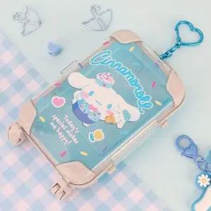 [하프클럽/]미니 캐리어 키링 시나모롤 1P 포카 인형계 가방고리