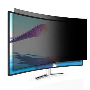 [모빌앤조이]커브드 모니터 보안필름 27 32 34인치 프라이버시 사생활보호 블루라이트차단