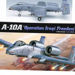 아카데미 프라 모델 조립 비행기 A-10A 프라 모델 전투기