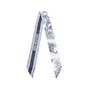 [중고명품] 네이비 트왈 드 주이 미차 스카프