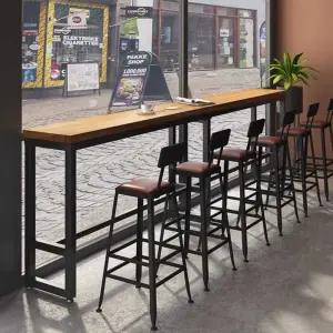 우드슬랩 바테이블 아일랜드식탁 홈바 높은 책상 창가