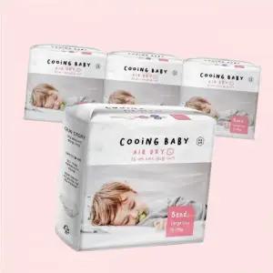 Cooing 에어드라이 풀커버 밴드 스트랩형 기저귀 대형 26매 4팩 4312217