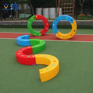 유치원 초등 체육 평균대 균대 반달 교구 세트 외발수레