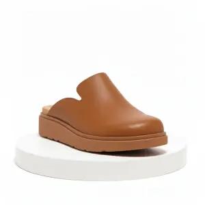 핏플랍 젠-FF 소가죽 여성 뮬 클로그 굽높이 4.9cm FFSO3F013 699184