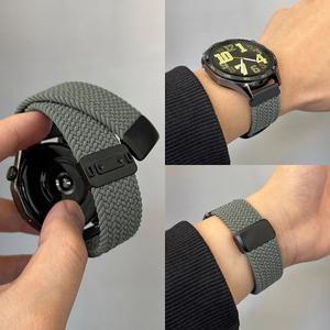 Redmi watch 5 액티브/5 라이트 시계 밴드 벨트 마그네틱 시계줄 correa 용 22mm 땋은 스트랩 Xiaomi