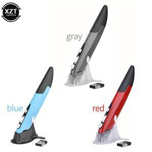 2.4G 무선 USB 광학 발표자 펜 마우스 조정 가능한 1600 인치 당 점 4 키 인체 공학적 미니 태블릿 노트북