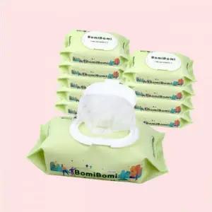 도톰한 보미 물티슈 100매 캡형 x 10팩 4379696