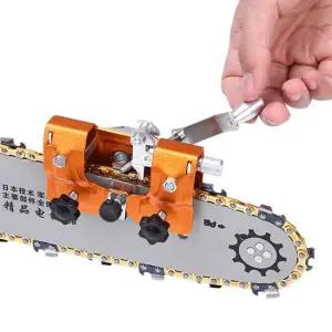 체인톱 연마기 톱날 연산기 엔진톱 헤드 야스리 갈기