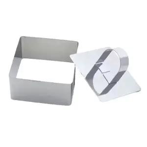 스텐 오니기리 삼각김밥틀 사각 주먹밥틀겸 케이크틀 서클 쿠키 금형 베이킹 도구 Q512