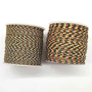 황금 매듭공예 매듭팔찌재료 매듭 꼬임실 오색실