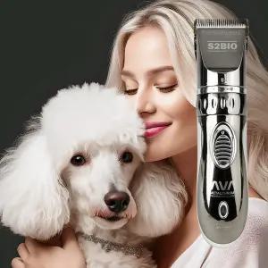 앙비뉴 아바 크롬 강아지바리깡 애견클리퍼 33발 촘촘날