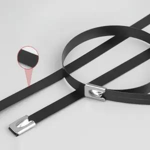 내열 케이블타이 코팅 서스 타이 스텐 케이블타이