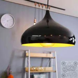 쇼달남 팬던트 1등 소 흑 노 레스토랑조명 식탁등설치