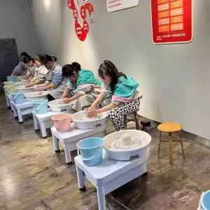 공방전동물레 점토 교육용 교육 도자기