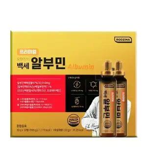 프리미엄 오한진의 백세 알부민 33g 30개입