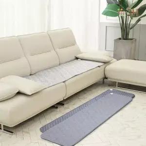 3H한일온열기 전기매트 극세사 전기방석 탄소매트 최신형 온열방석 4인용, 55x190cm, 그레이(MTS-MI400)