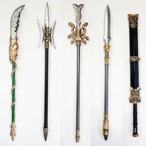 [국내발송] PU 삼국지 창 무기 관우 여포 장비 조운 조조 청룡언월도 방천화극 장팔사모 칠성검 애각창