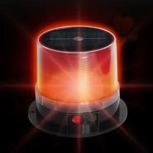 100파이 쏠라등 차량용경 쏠라점멸등 태양광경광등