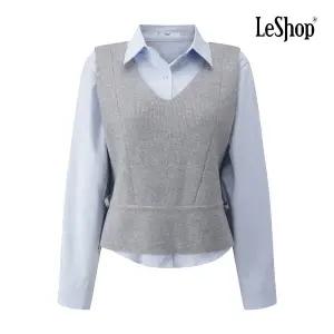 [롯데백화점]르샵 베스트 세트 배색 셔츠 BQ1ST005A