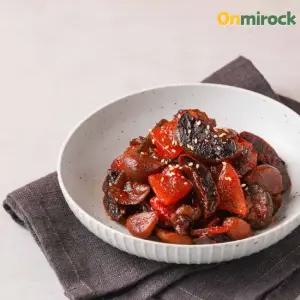 온미락 순창이조전통식품 자연발효 장아찌 500g 김 모듬 깻잎 양념매실 무 청매실 참외 장아찌 국내산