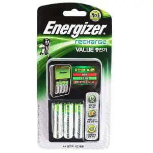 에너자이저 벨류 충전기 (충전지 AA 4입 포함)