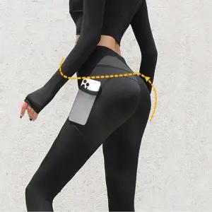 [모두쇼핑]여성 포켓 요가바지 무지힙업 필라테스 스포츠 운동복 요가 헬스 스포츠레깅스