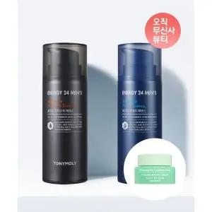 토니모리 에너지24맨즈 올인원 에센스 120ml모이스처/프레쉬+어성초 시카 쿨링 수분크림 8ml