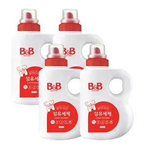 비앤비 섬유세제 용기 1.5L 4개