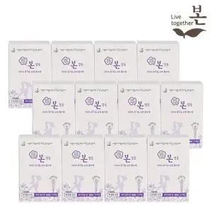 유기농 순면 유기농본 생리대 탐폰 슈퍼 12P 12팩