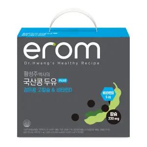 (유통기한임박 26-04-27)이롬 황성주 검은콩고칼슘두유 PLUS 2박스(40입)